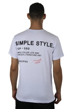 REMERA SIMPLE STYLE - REGULAR en internet