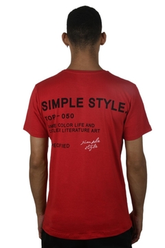 REMERA SIMPLE STYLE - REGULAR - tienda online