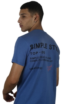 REMERA SIMPLE STYLE - REGULAR