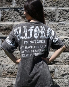 REMERA IM NOT RUDE - OVER