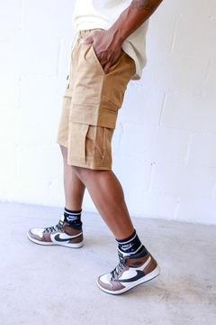 BERMUDA CARGO GABARDINA