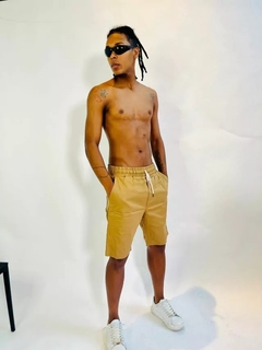 BERMUDA JOGGER GABARDINA