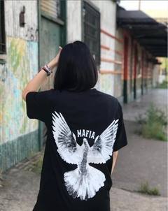 REMERA PEACE BLACK - OVER