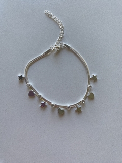 PULSERA ACERO BLANCO