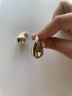 AROS DROP ACERO DORADO