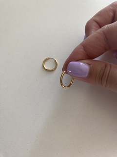 ARGOLLAS ACERO DORADO