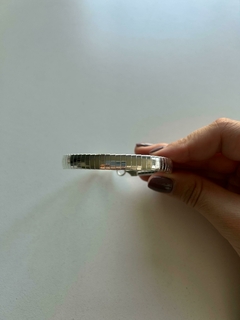 PULSERA ACERO BLANCO