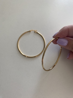 ARGOLLAS DE ACERO DORADO