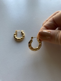 ARGOLLAS ACERO DORADO