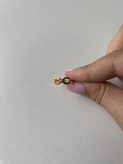 ANILLO ACERO DORADO