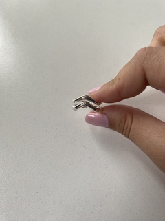 ANILLO ACERO BLANCO