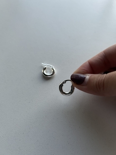 ARGOLLAS ACERO BLANCO