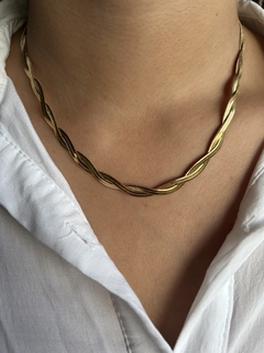 CADENA ACERO DORADO