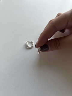 ARGOLLAS ACERO BLANCO