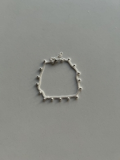 PULSERA ACERO BLANCO