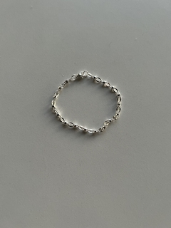 PULSERA ACERO BLANCO