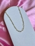 Colar/Choker Elos dourado basic