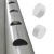 Tubo Pvc Para Hidroponia 110mm X 2mts Perforado Con Tapas - comprar online