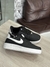 AIR FORCE PRETO COM BRANCO MATERIAL TIPO COURO