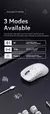 X3 PixArt PAW3395 Mouse Bluetooth Conexão Tri-Mode 2.4G, 26000dpi, 650IPS, 49g Mouse para jogos macro leve - loja online