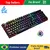 Teclado Gamer semi-mecânico, PC Original, RGB LED retroiluminada, PC