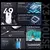 X3 PixArt PAW3395 Mouse Bluetooth Conexão Tri-Mode 2.4G, 26000dpi, 650IPS, 49g Mouse para jogos macro leve - TechBros - Loja de produtos seguros online.