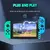Interruptor Joypad para Nintendo Interruptor Oled Lite L/R Alegria Controlador com Dupla Vibração Contras Gamepad Para PC YUZU