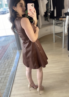 VESTIDO SORAIA MARROM na internet