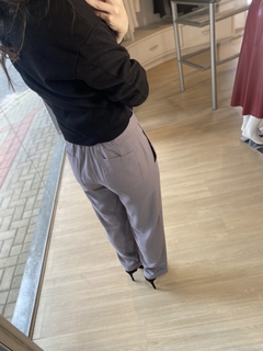 CALÇA ALFAITARIA BARRA ITALIANA CINZA - Banana Blu