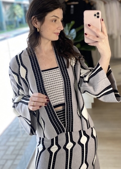 KIMONO MODAL CINZA - loja online