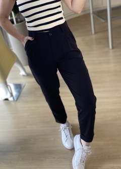 CALÇA ALFAIATARIA BIAMAR PRETA - comprar online