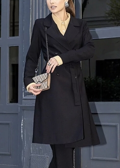 TRENCH COAT PRETO na internet