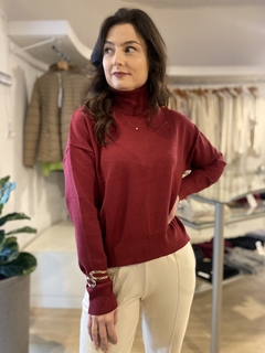 BLUSA MODAL LUISA RED CHERRY