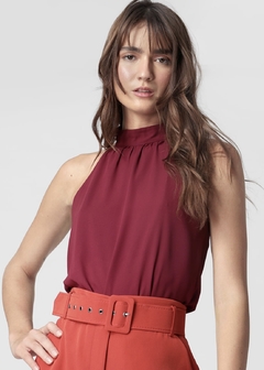 BLUSA MARIANA VINHO