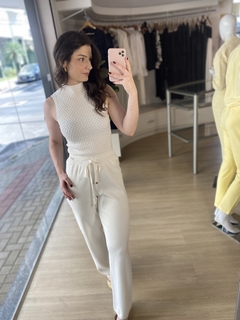 Imagem do CALÇA TRICOT BIAMAR OFF WHITE