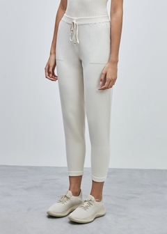 CALÇA TRICOT ANSELMI CRU