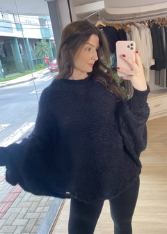 BLUSA MANGA MORCEGO PRETO - comprar online