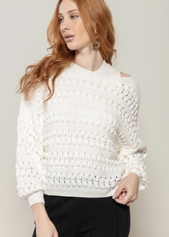 BLUSA ALGODÃO BIAMAR OFF WHITE - comprar online