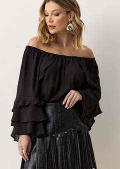 BATA OMBRO A OMBRO PRETO - comprar online