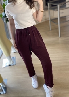CALÇA VISCOLINHO ANSELMI FIGO - comprar online