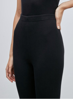 CALÇA FUSÔ TRICOT ANSELMI PRETO - Banana Blu