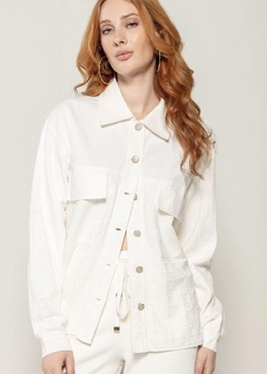 JAQUETA BIAMAR OFF WHITE - comprar online