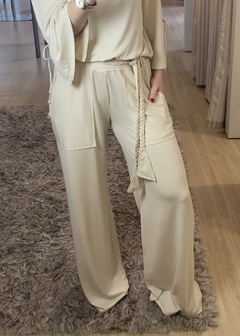 CALÇA PANTALONA BEGE - comprar online