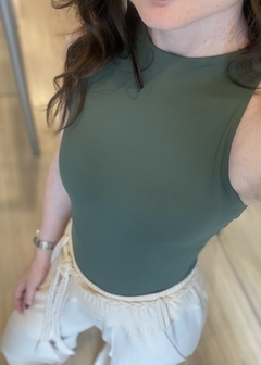 BODY LUDY COM BOJO VERDE ESCURO - comprar online