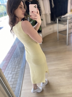 VESTIDO TRICOT BIAMAR AMARELO na internet