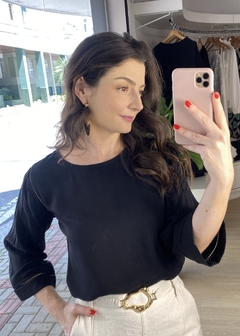 BLUSA LENITA PRETO - comprar online