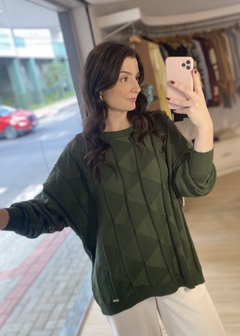 BLUSA AMPLA VERDE - comprar online