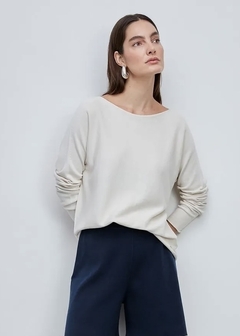 BLUSA 3D ANSELMI CONSUELO BLOCKER CRU - comprar online