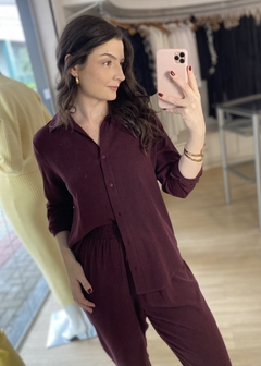 CAMISA VISCOLINHO ANSELMI FIGO - comprar online