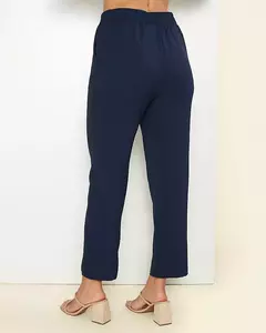 CONJUNTO CREPE AZUL MARINHO na internet